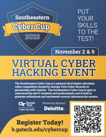 Southeastern Cyber Cup promotional flyer