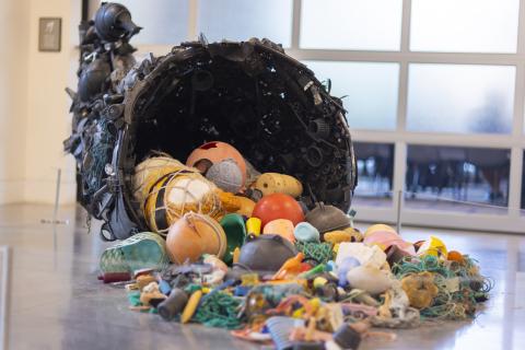 An art exhibit.