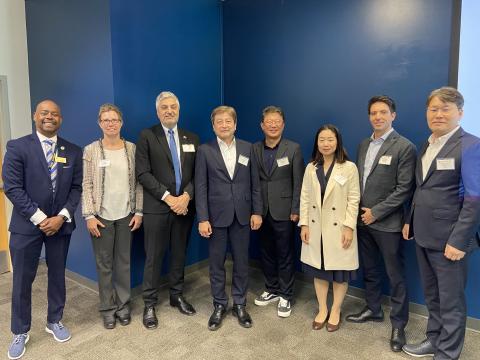 Research collaboration team members from Georgia Tech Research and LG Chem