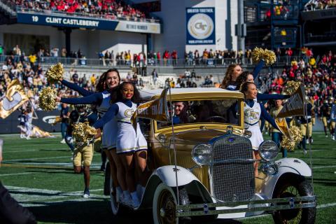 Pregame of Georgia Tech/UGA 2021