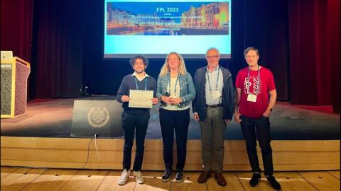 Stefan Abi-Karam receives the FPL Community Award