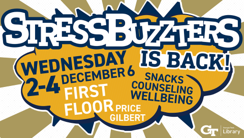 StressBuzzters Dec. 1 2-4 first floor Price GIlbert