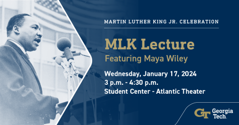 Martin Luther King, Jr. speaking in front of microphone