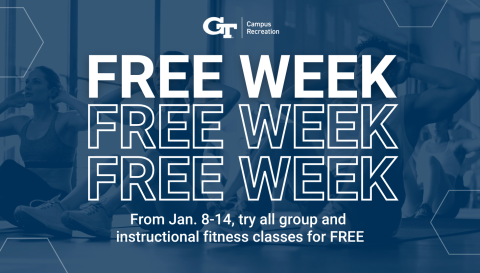 Free Week for group fitness classes is Jan. 8-14