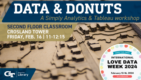 Data and Donuts event