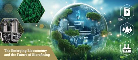 RBI Spring 2024 Workshop on the Emerging Bioeconomy and the Future of Biorefining Header