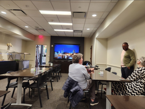 Staff dining room