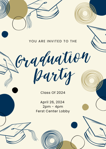 OIE Graduation Party event graphic