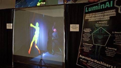 LuminAI dancer.