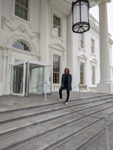 Steps of the East Wing