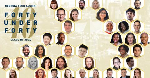 Georgia Tech Alumni Association's 2024 Class of 40 Under 40