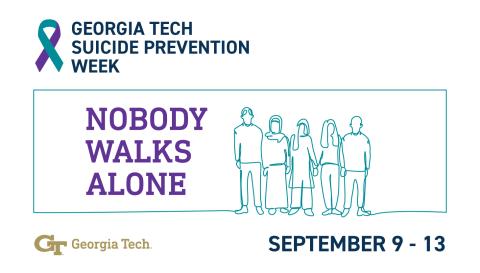 Georgia Tech Suicide Prevention Week