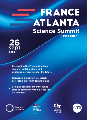 France-Atlanta logo and event date of September 26th