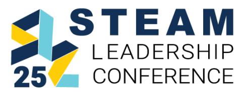 Call for proposals for 2025 STEAM Leadership Conference now open.