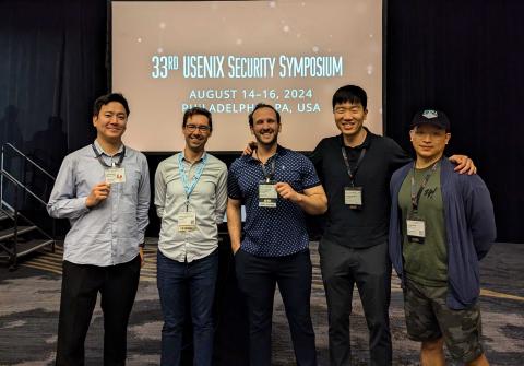 Researchers at the conference. 