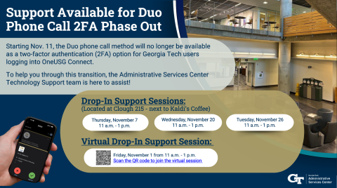 Digital signage of support sessions with dates and times available