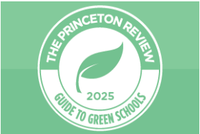 Princeton Review 2025 edition Guide to Green Schools