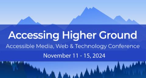 Accessing Higher Ground (AHG) Conference 2024