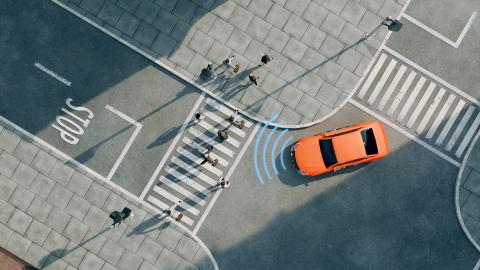 Self-driving car