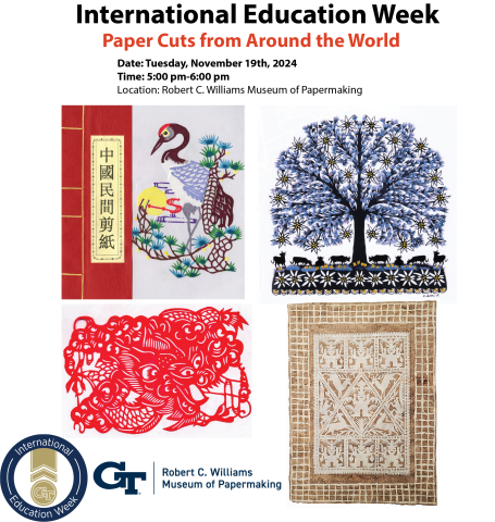 event graphic for Paper Cuts from Around the World event on 11-19-24