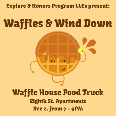 Ad for the Waffle House food truck event