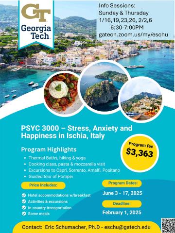 PSYC 3000 GT Ischia flyer 2025