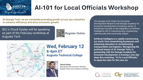 AI-101 for Local Officials Workshop (Augusta, GA)