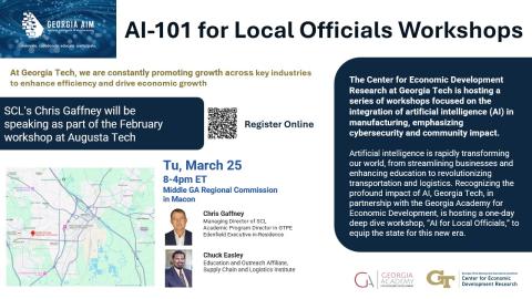 Image for AI-101 for Local Officials Workshop (Macon, GA)