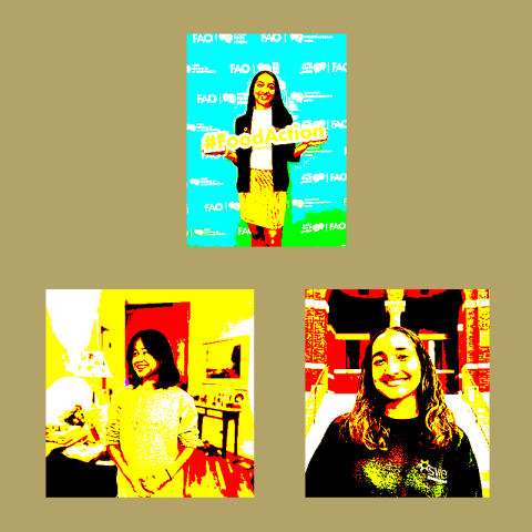 Photo of three HP Millennium Fellows for 2024