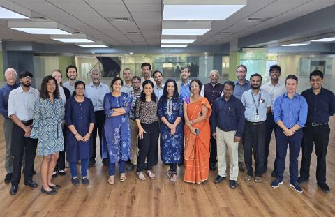 Pictured are faculty members from IIT Madras, Emory University, Georgia Tech's Institute for People and Technology, and other members of the diabetes expert group.
