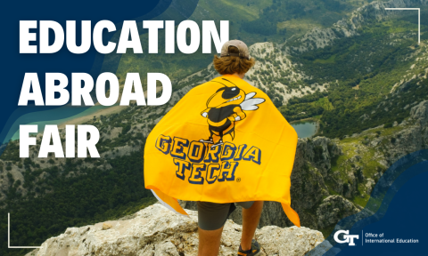 education abroad fair flyer
