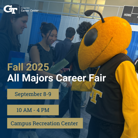 All Majors Career Fair flyer