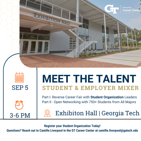 Meet the Talent event flyer