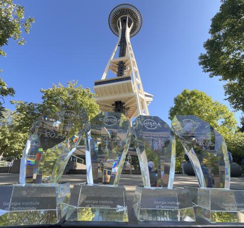 EHS awards received from the 2025 national CSHEMA conference in Seattle.