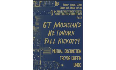 GT Musician's Network flyer