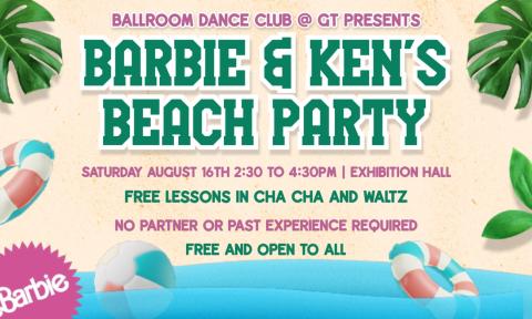 Barbie and Ken Beach Party.