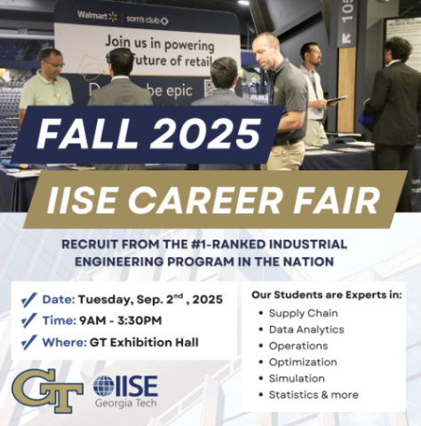 Fall 2025 IISE Career Fair