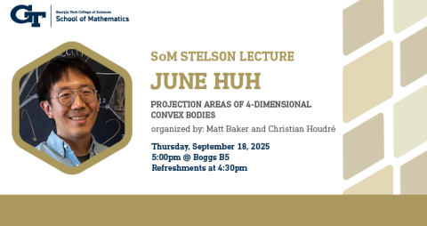 Stelson Lecture 2025 - June Huh