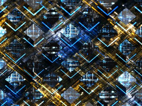 Graphic Representation of networked system: Adobe Stock