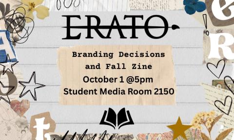 Erato branding decisions flyer
