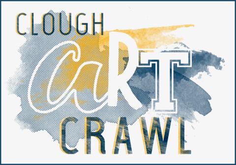 Clough Art Crawl Graphic