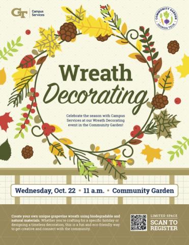 wreath decorating