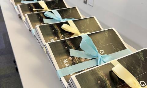 Join to celebrate Agora's semester publication