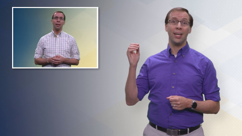 David's AI twin DAI-vid wears a small bracelet to make it clear who's speaking.