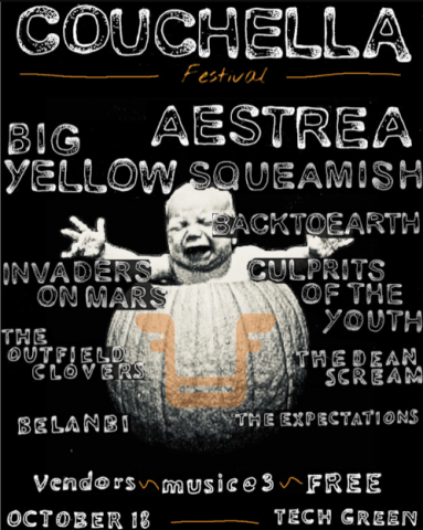 Couchella Flyer