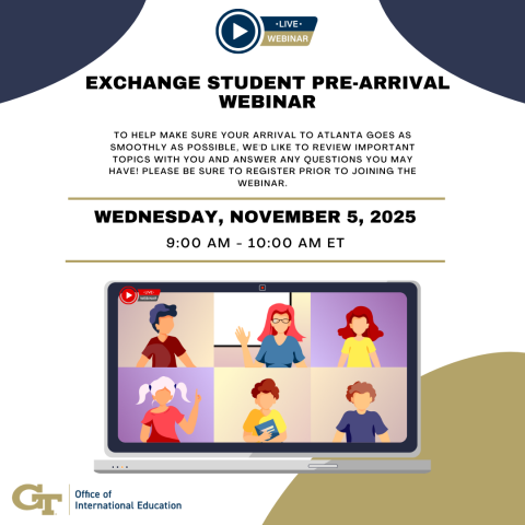 flyer detailing info about webinar