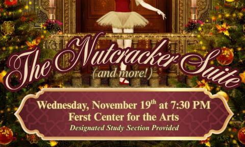 The Nutcracker Suite Flyer. Ferst Center, November 19th, 7:30PM