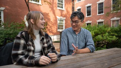 Camille Heidel and Jong Hyun Lee