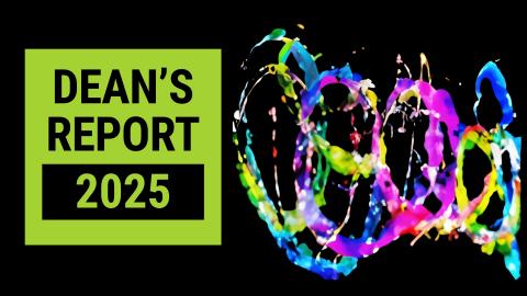 Dean's Report cover image.