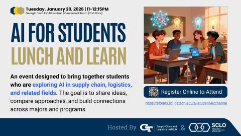 AI for Students Lunch and Learn